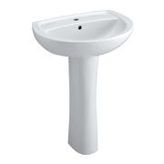 Lavabo BASTIA Lg : 60 cm Céramique Blanc
