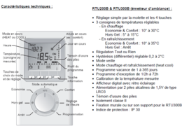 chaudiere  Thermostat sans fil Elesta