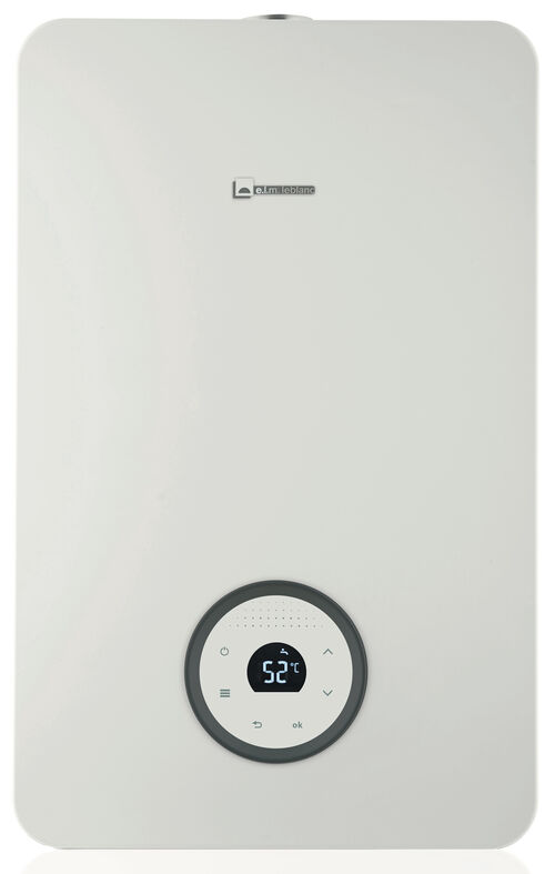 chauffe-eau gaz Elm Leblanc Ondéa hydrosmart 12-4 HFP<br />Bas Nox