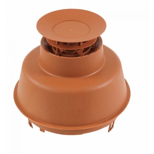 Mitron de cheminée couleur tuile pour Flexible PPS 80