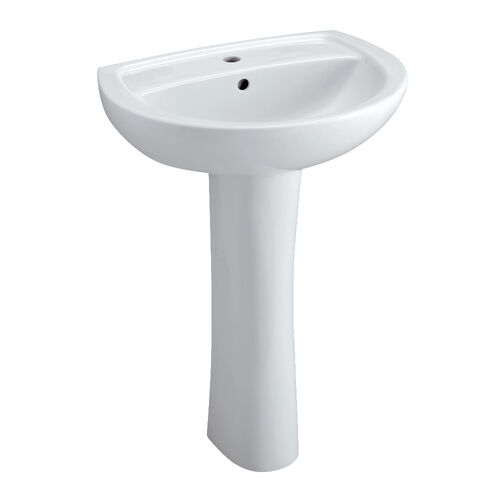 Lavabo BASTIA Lg : 60 cm Céramique Blanc