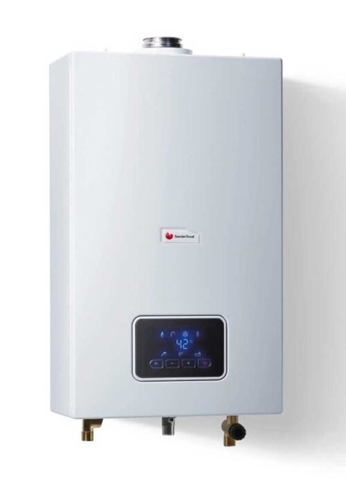 Opalia F 15 ventouse <br />Bas-Nox <br /> chauffe-eau gaz Saunier Duval Opalia F 15 ventouse <br />Bas-Nox <br />